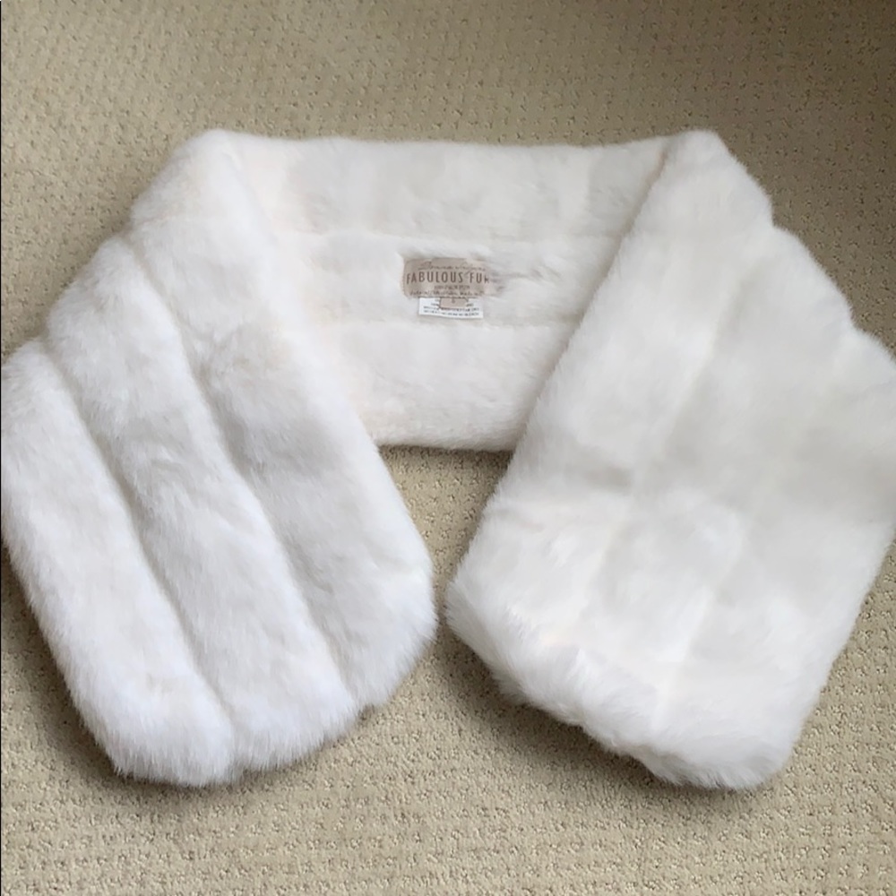 Faux Fur shawl